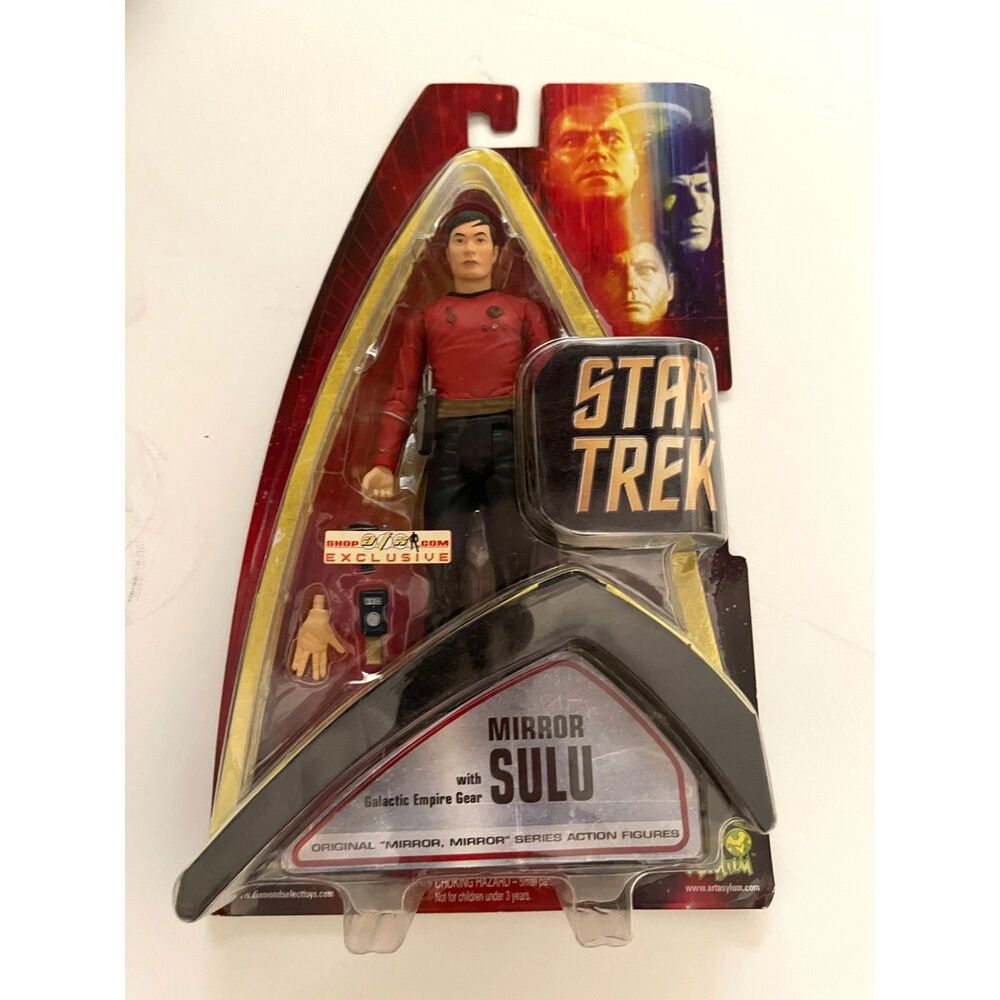 2006 Star Trek Mirror Sulu Art Asylum Diamond Select AFX Exclusive Vintage New